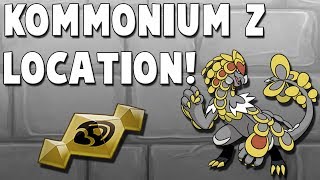 How to get Kommonium Z in Pokemon Ultra Sun and Ultra Moon [upl. by Weingartner]