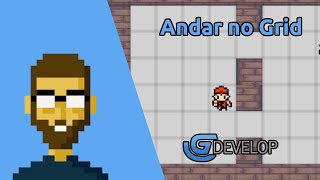 Andar no Grid em Jogo TopDown  GDevelop 5 Tutorial  Pixel Perfect Moviment [upl. by Isyad]