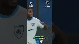 ELYE WAHI SCORES Marseille vs Angers [upl. by Bland]