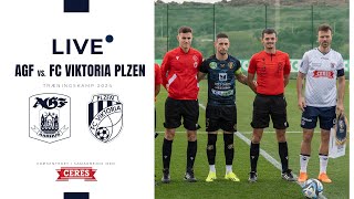 Testkamp AGF vs Viktoria Plzen fra Spanien 1 februar 2024 [upl. by Knitter]