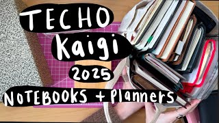 2025 Techo Kaigi  My Notebooks and Planners for Next Year [upl. by Dnomder]