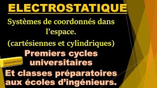 Systèmes de coordonnées dans lespace Cartésiennes et cylindriques [upl. by Leyla]