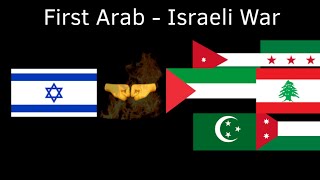 The First Arab  Israeli War 1948  1949  Every Day [upl. by Byron]