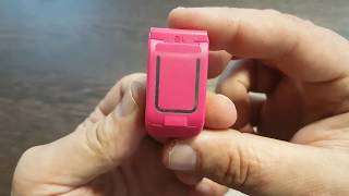 Mini Flip Mobile Phone LONGCZ J9 066quot Unboxing [upl. by Airetal581]