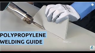 How to Welding Plastic PP polypropylene  video tutorial [upl. by Asle727]