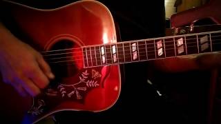 Collings OM2H MRG Vs Gibson Hummingbird Vintage [upl. by Guimond]