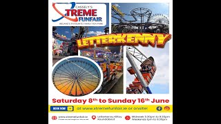 Xtreme Funfair in Letterkenny [upl. by Aramoix933]