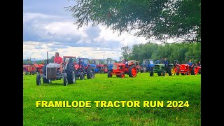 FRAMILODE TRACTOR RUN 2024 [upl. by Rubie]