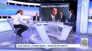 Elections US  Le show Obama Trump en difficulté  cdanslair 21082024 [upl. by Orten]