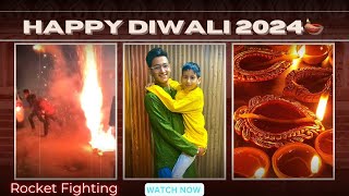 Happy Diwali 2024🪔  Rocket Fighting 🧨 RAW VLOG  Shivansh Acharya Vlogs [upl. by East638]