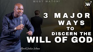 3 MAJOR WAYS TO DISCERN THE WILL OF GOD Apostle Joshua Selman Audio Extracted 01 [upl. by Paschasia]