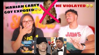 MARIAH WHO THE WARNING  EMINEM REACTION MARIAH CAREY DISS [upl. by Mihcaoj]