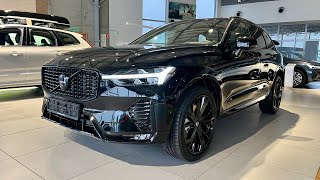 Volvo XC60 B5 Plus BLACKEDITION  Onyx Black  Nappa Charcoal interior RGOR [upl. by Ravilob385]