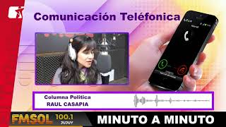 EnVivo  Minuto a Minuto por FM Sol y El Tribuno de Jujuy [upl. by Kristel]