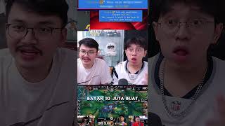 Waduhh siapa itu cen set1awanade reaction crispycendy shorts mlbb mobilelegends [upl. by Filmer]