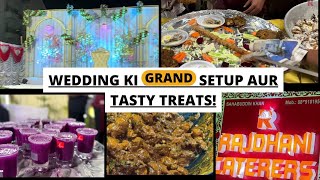 Luxury Wedding Catering amp Decor by Rajdhani Caterers  Full Vlog 💍🍽️✨  Mira Road weedingvlog [upl. by Ytirev]