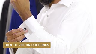 How To Put On Cufflinks  How To  Generation Tux [upl. by Westfahl]