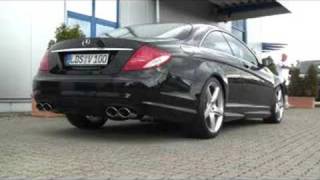 MercedesBenz CL500 C216 SUPERSPORT Auspuffanlage [upl. by Ebehp]