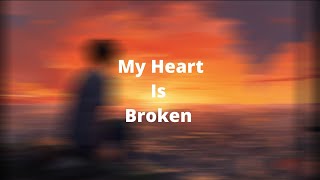 My Heart Is Broken  Yutta AI video lyrics [upl. by Phedra]