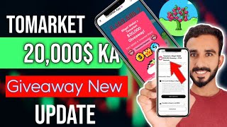 Tomarket 🍅 New Update 20000 Giveaway  Tomarket New Update Today  Today Tomarket Updates [upl. by Allemaj821]