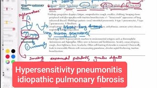 Hypersensitivity pneumonitis and Idiopathic pulmonary fibrosis Respiratory 62  First Aid USMLE 1 [upl. by Cormack]