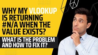 Why Is The Vlookup Returning NA When Value Exists [upl. by Rebbecca]