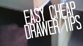 How to Build and Install a Drawer Easy Simple Cheap Method Carpenter Instructions [upl. by Free494]