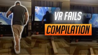 The Funniest VR Fails And Reactions Compilation [upl. by Ettevi192]