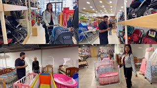 Baby Ki Shopping Shuru  New Born Baby Ke Liye Toys and Baby Crib Dekhne Gaye [upl. by Azrim]