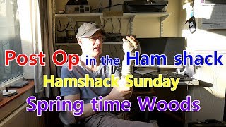 Hamshack Sunday Post operation PL259sGrass and the radialsCW qso with BUG KEYSpring time in th [upl. by Danczyk]