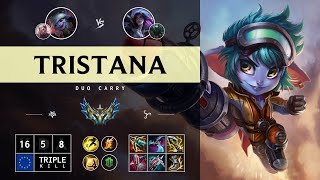 Tristana ADC vs KaiSa  EUW Challenger Patch 1413 [upl. by Annazus341]