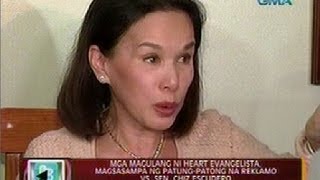 Mga magulang ni Heart Evangelista magsasampa ng patungpatong na reklamo vs Sen Escudero [upl. by Reeva]