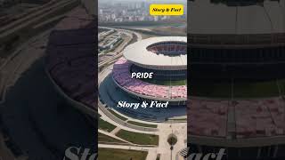 The largest stadium in the world shorts story facts [upl. by Tserrof789]