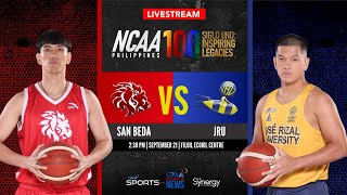 San Beda vs JRU Men’s Basketball  NCAA Season 100  Replay [upl. by Ultan]