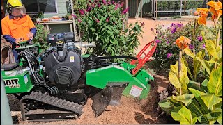 Stump Grinder Review  Bandit SG40 [upl. by Erl]