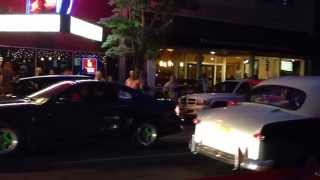 Mcminnville Oregon Car Cruise  Old Police Car Siren [upl. by Hsirehc506]