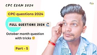 CPC exam 2024 ll October month questions ll Part 5 cpc aapc cpcexam medicalcoding cpt icd [upl. by Jariah133]