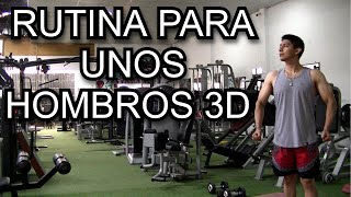 Rutina para unos hombros 3D [upl. by Dre]