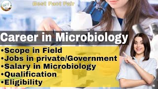 Career in Microbiology  Microbiology में कैरियर कैसे बनाएFull Course Details [upl. by Imelida]