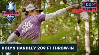 209 FT ThrowIn From Holyn Handley [upl. by Vrablik]