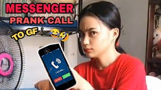 MESSENGER PRANK CALL TO GF😂sobrang nakakatawa😂😂 watch till the end [upl. by Nolana]