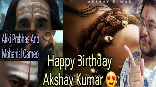 KANNAPPA AKSHAY KUMAR POSTER REACTION  HAPPY BIRTHDAY AKSHAY KUMAR  KANNAPPA CAMEO PRABHAS TOO 🔥 [upl. by Mcgrath960]