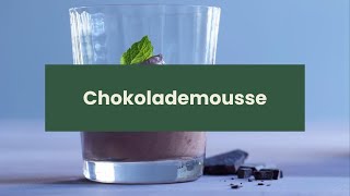 Chokolademousse  opskrift på vegansk chokolademousse [upl. by Edrei]