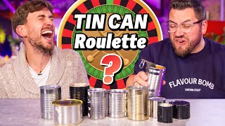 Tin Can Roulette  Make a dish from 3 mystery tins  Sorted Food [upl. by Millwater]