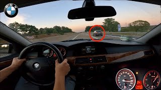 Bmw e60 525d Onboard Pov Acceleration [upl. by Stoffel]