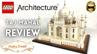 LEGO Architecture 21056 Taj Mahal Review Happy Diwali [upl. by Lua722]