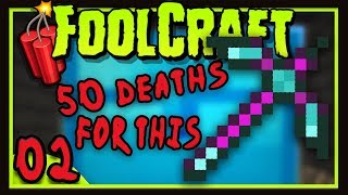 Foolcraft 3 The Ultimate Mega Loot Pickaxe Minecraft Modded Survival Ep 2 [upl. by Sammie287]