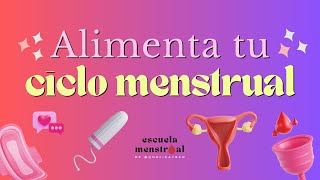 Alimenta tu ciclo menstrual [upl. by Amo]