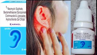 Earwel ear drops use in hindi  How to use earwel ear drops  side effects [upl. by Othilia]