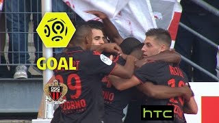 Goal Alassane PLEA 60  AS Nancy Lorraine  OGC Nice 01 201617 [upl. by Tuckie]